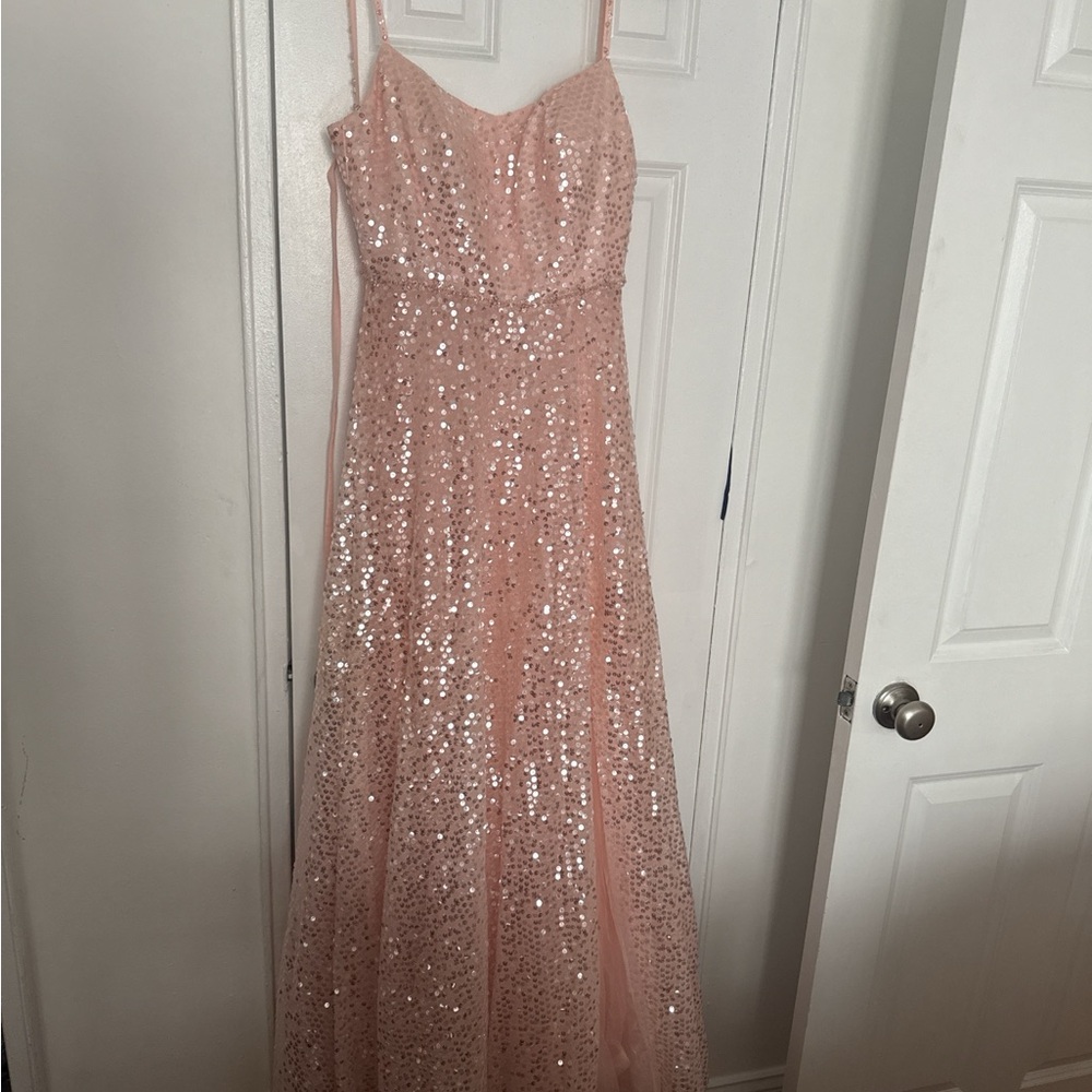Ellie Wilde Pink Sequin Dress